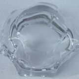 Cendrier en Cristal signé Daum France design moderniste