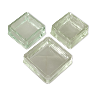 Pavés de verre de la marque Lumax, 1970