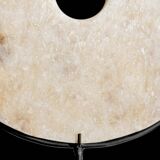 Natural onyx disc on base – unique handcrafted piece