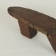 Vintage West African monoxyl wooden chair Lobi / Stargazer Circa 1950