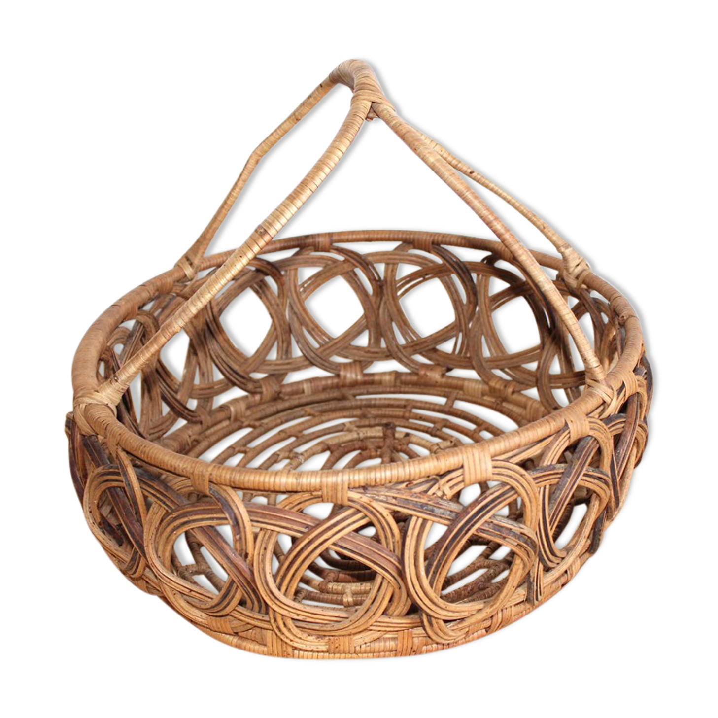 Old wicker basket