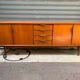 Mahogany veneer sideboard from the 60s
