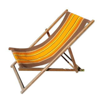 Vintage orange and brown transat