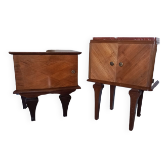 Lot de 2 tables de chevet