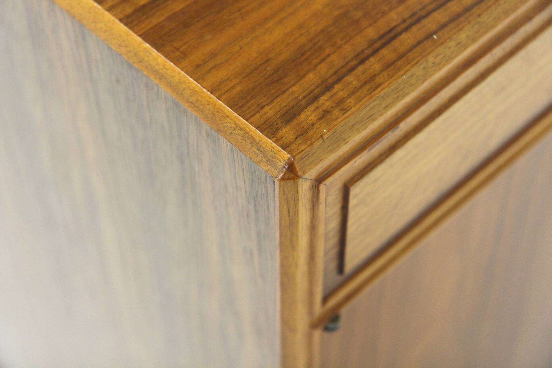 Scandinavian walnut sideboard, Bertil Fridhagen, Bodafors, Sweden, 1960