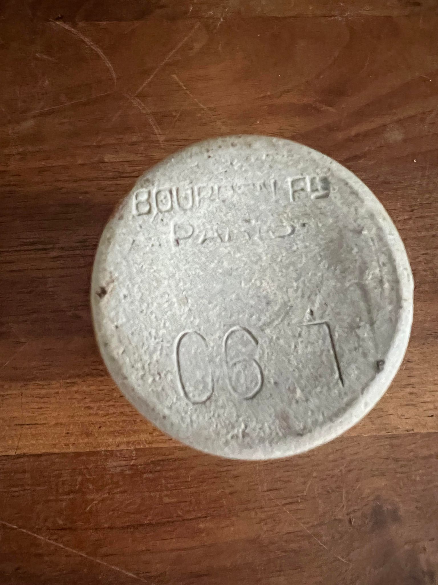 Bourdon Frère Paris stoneware spice jars