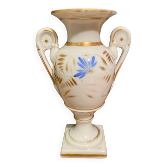 Vase en porcelaine Vieux Paris époque romantique XIXe