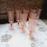 Lot de 8 flûtes à Champagne Luminarc Arcoroc Rosaline