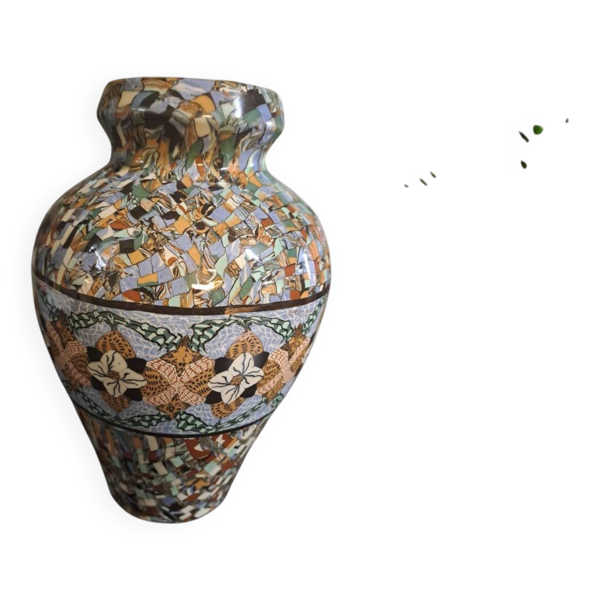 Vase balustre Jean Gerbino pour Valauris