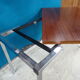 Extendable rise and fall table