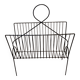 Porte revue vintage en métal filaire noir