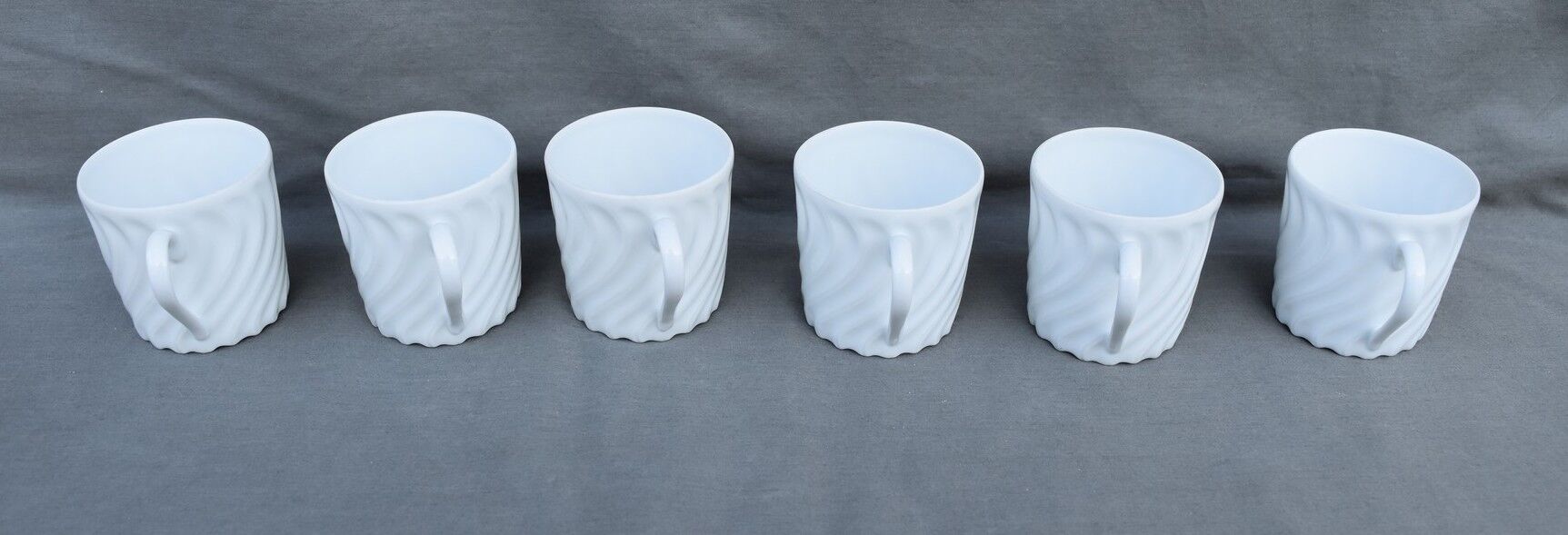 6 coffee cups and saucers Tharaud Limoges form valençay sillage model