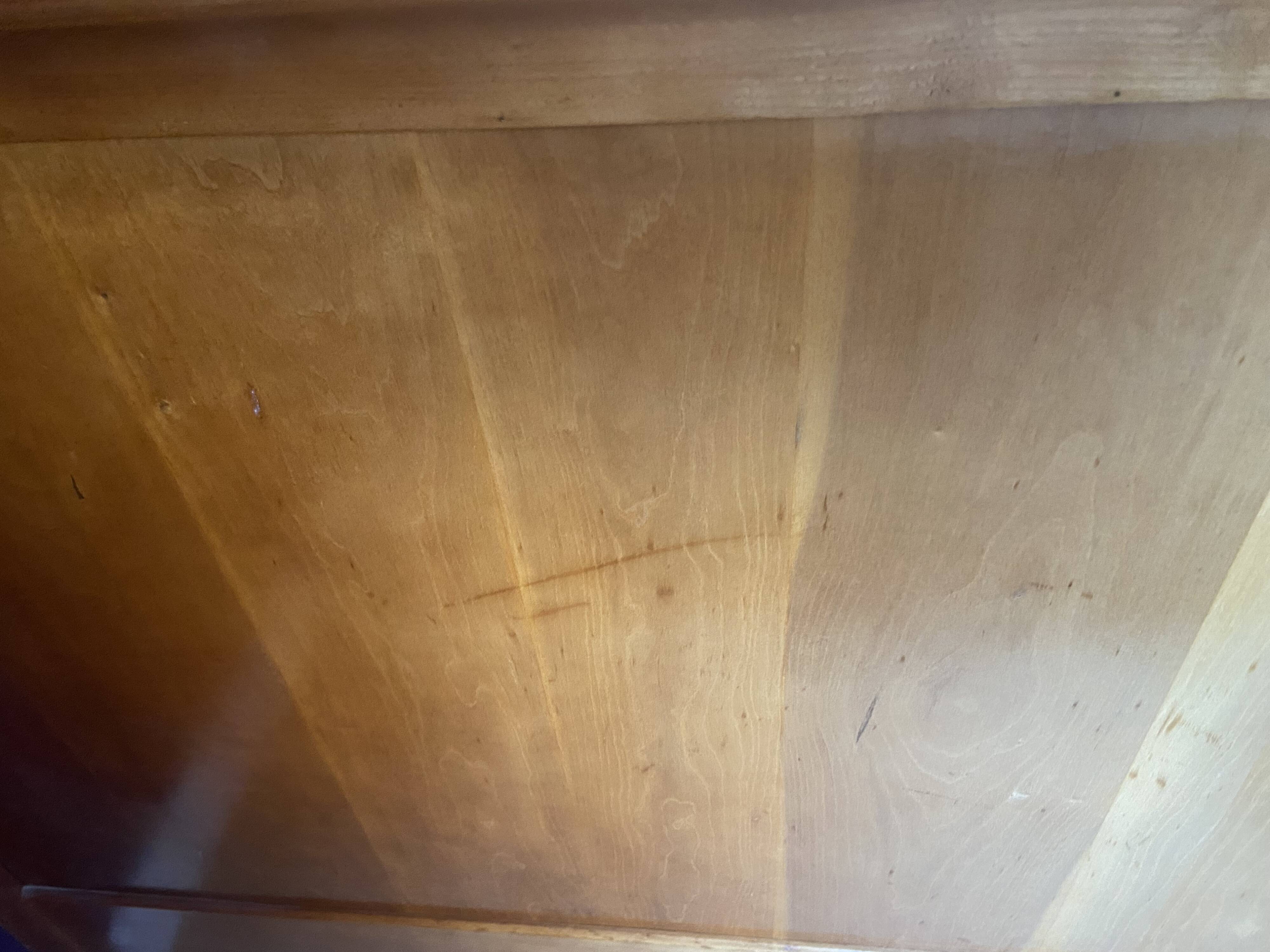 CONVERTIBLE BOAT BED IN PAINTED CHERRY WOOD