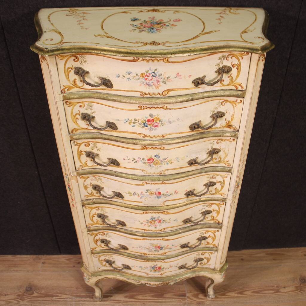 Splendid Venetian tallboy of the 20th century