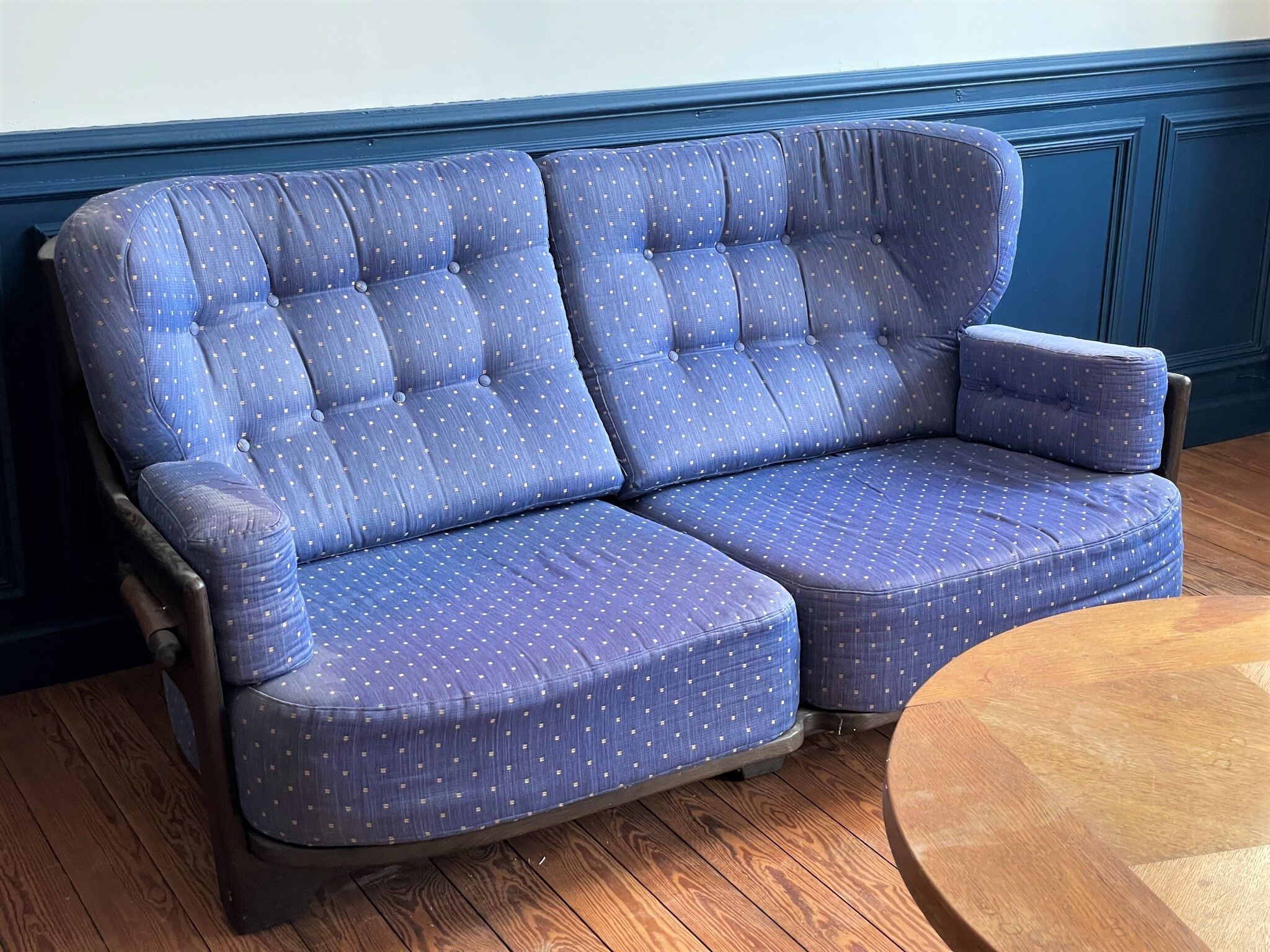 Sofa "Denis" by Guillerme and Chambron for "Your House" circa 1960