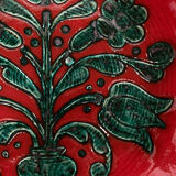 Ceramic decorative plate