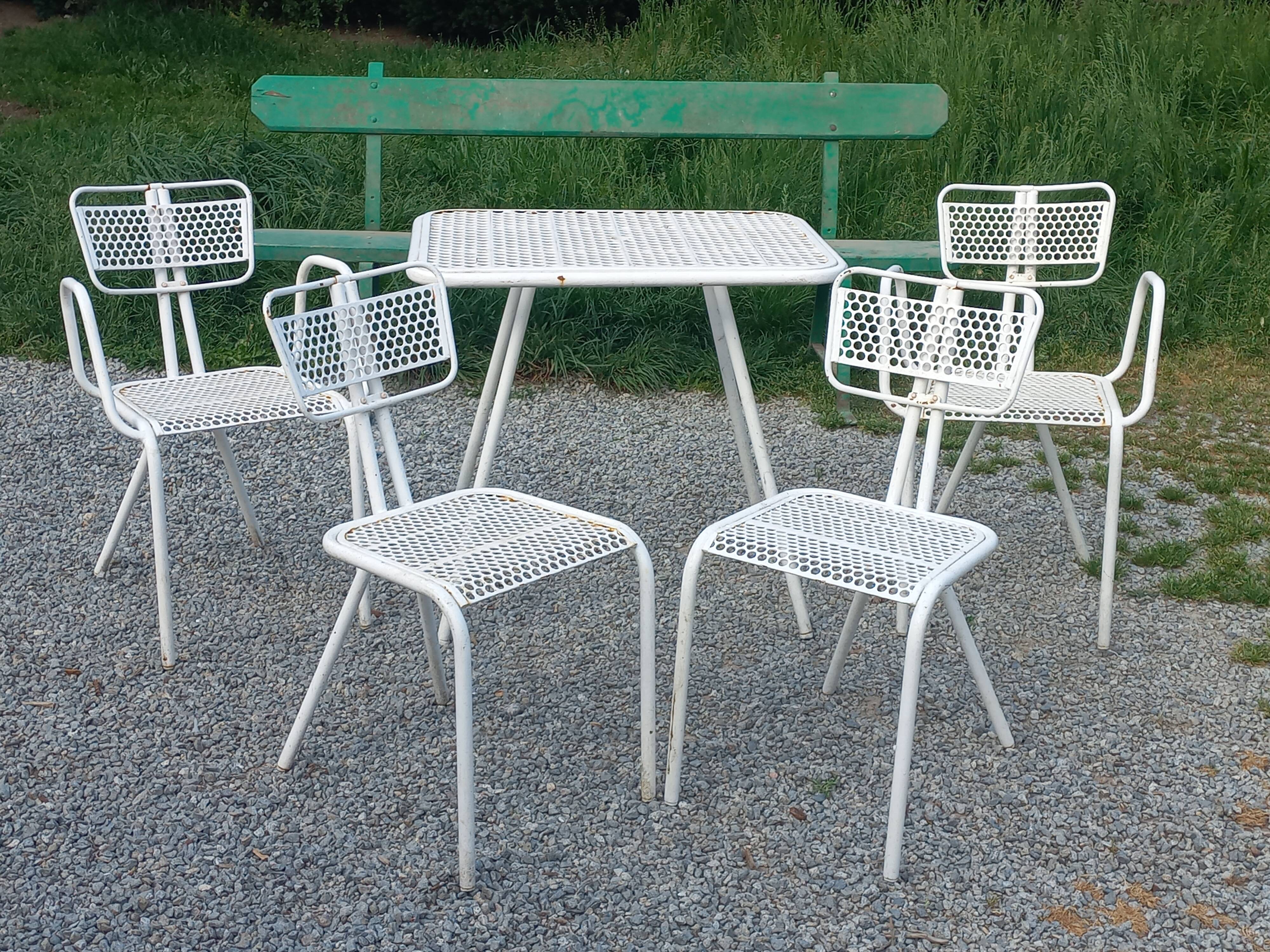 Salon de jardin de René Malaval des années 50