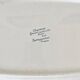 Rectangular ivory-colored serving dish Sarreguemines Chambord model