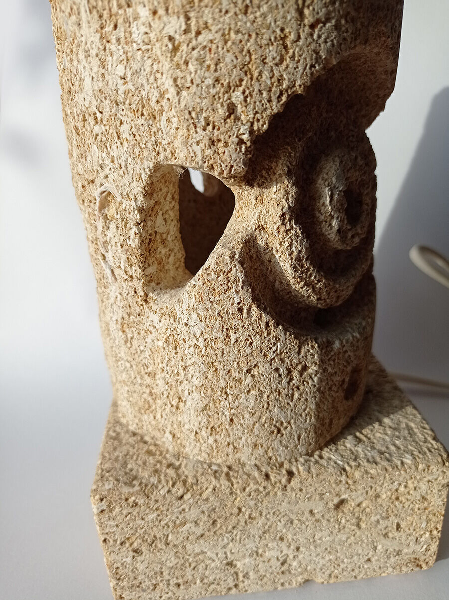 Circa 70 Albert Tormos stone lamp