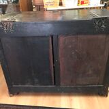 Low gothic style buffet epoque louis xiii