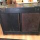 Low gothic style buffet epoque louis xiii
