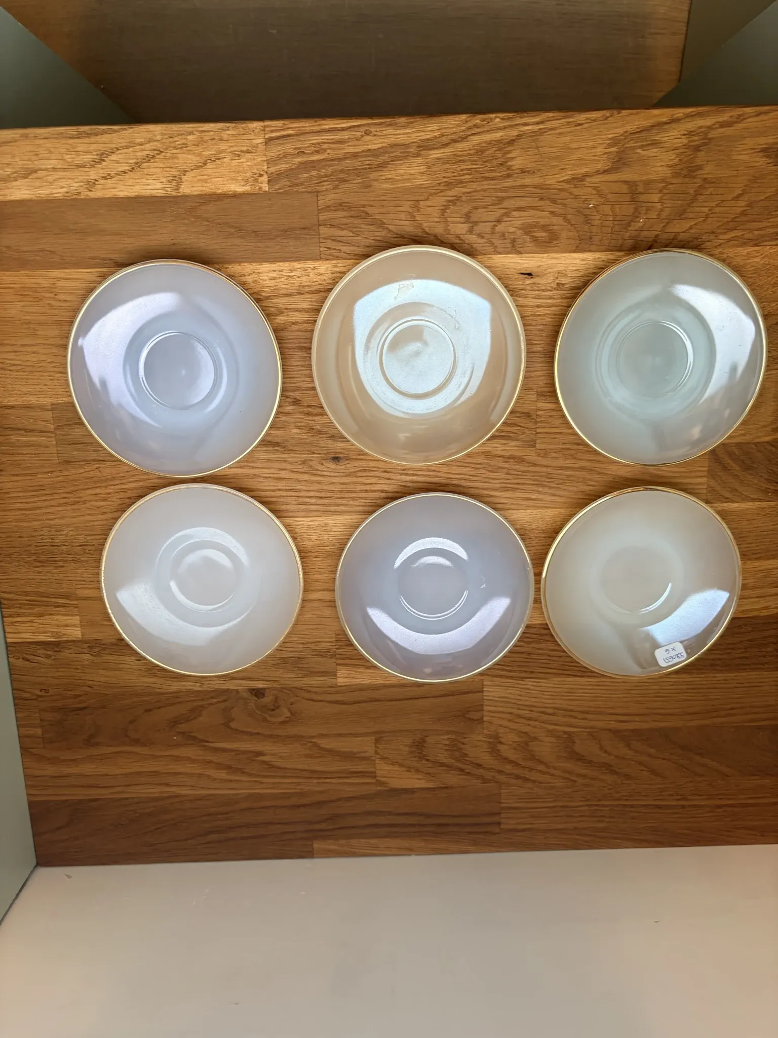6 cups and saucers harlequin 220651