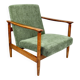 Green Olive GFM-142 Armchair attributed to Edmund Homa, 1970s