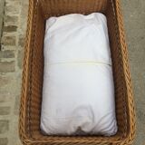 Large cradle wicker vintage organic mattress with "sound"