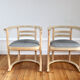4 vintage Danish Bauhaus armchairs