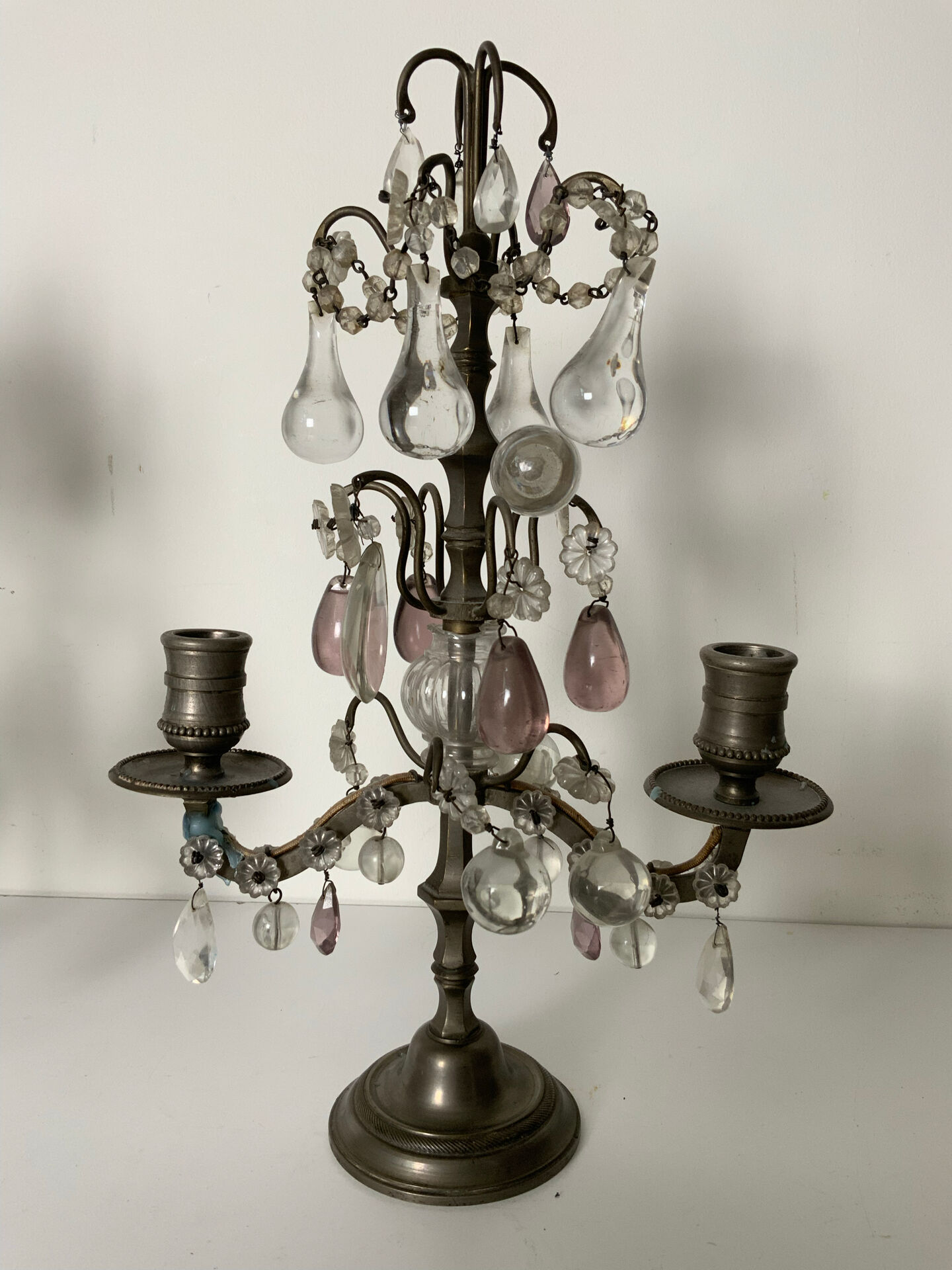 Pair of 19th-century candelabra