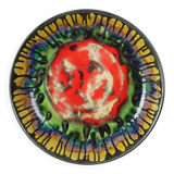 Fruit bowl XL Art Ceramics Wall decoration Drip glaze