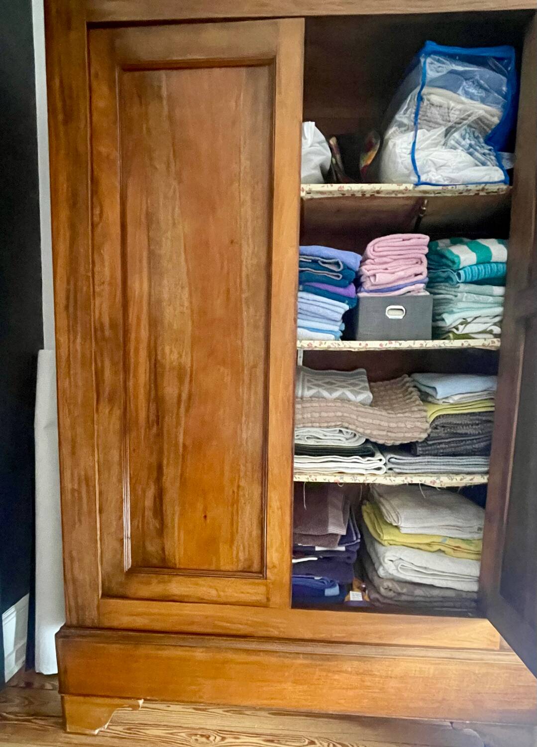 Louis Philippe walnut wardrobe