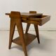 Oak bedside foot compass