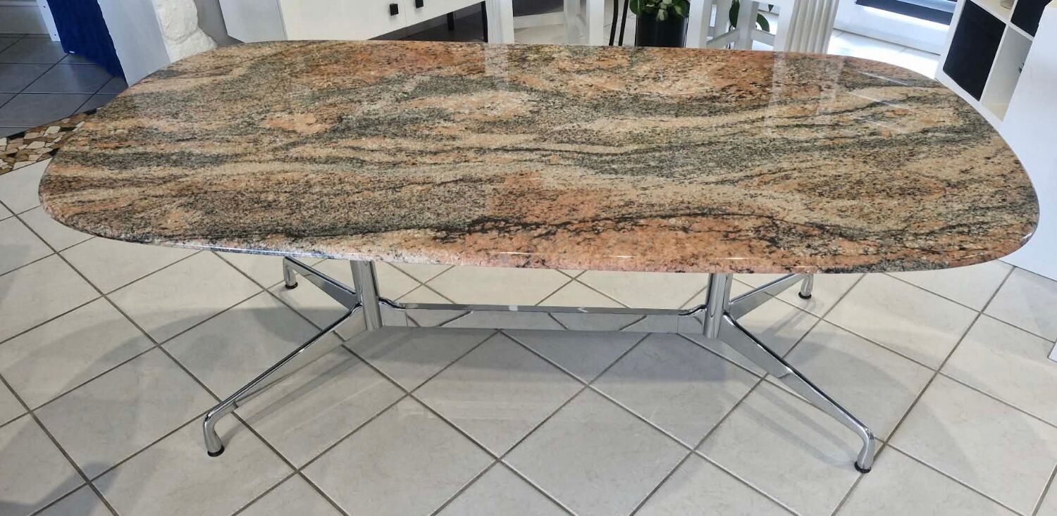 Table by Charles and Ray Eames for Herman Miller, from 1990.