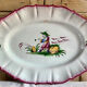 Dish Luneville XIXth