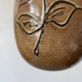 Ceramic flower vase from West Germany, 1970