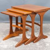 Mid-Century Teak Nesting Tables from G-Plan, 1960s