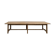 XXL farmhouse table in solid oak 350 cm - Reconstruction Style - 1950s