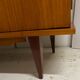 Vintage wardrobe with compass feet from the 60s
