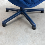F156 swivel chair with high back, Geoffrey Harcourt, Artifort, Netherlands, 1970s