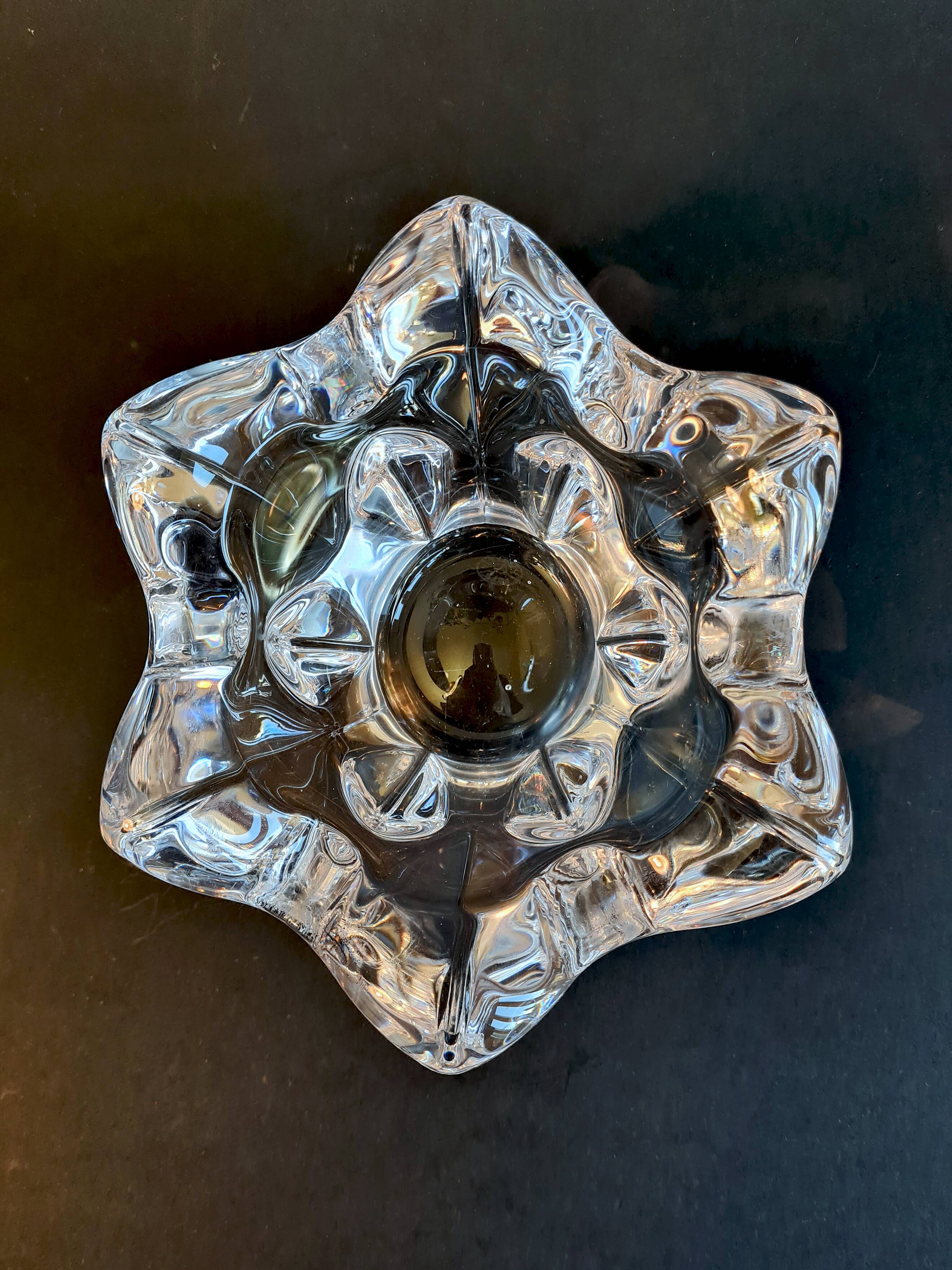 Vide-poche en cristal Bayel – Années 50