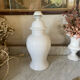 Vintage glazed ceramic lamp
