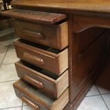 American oak desk