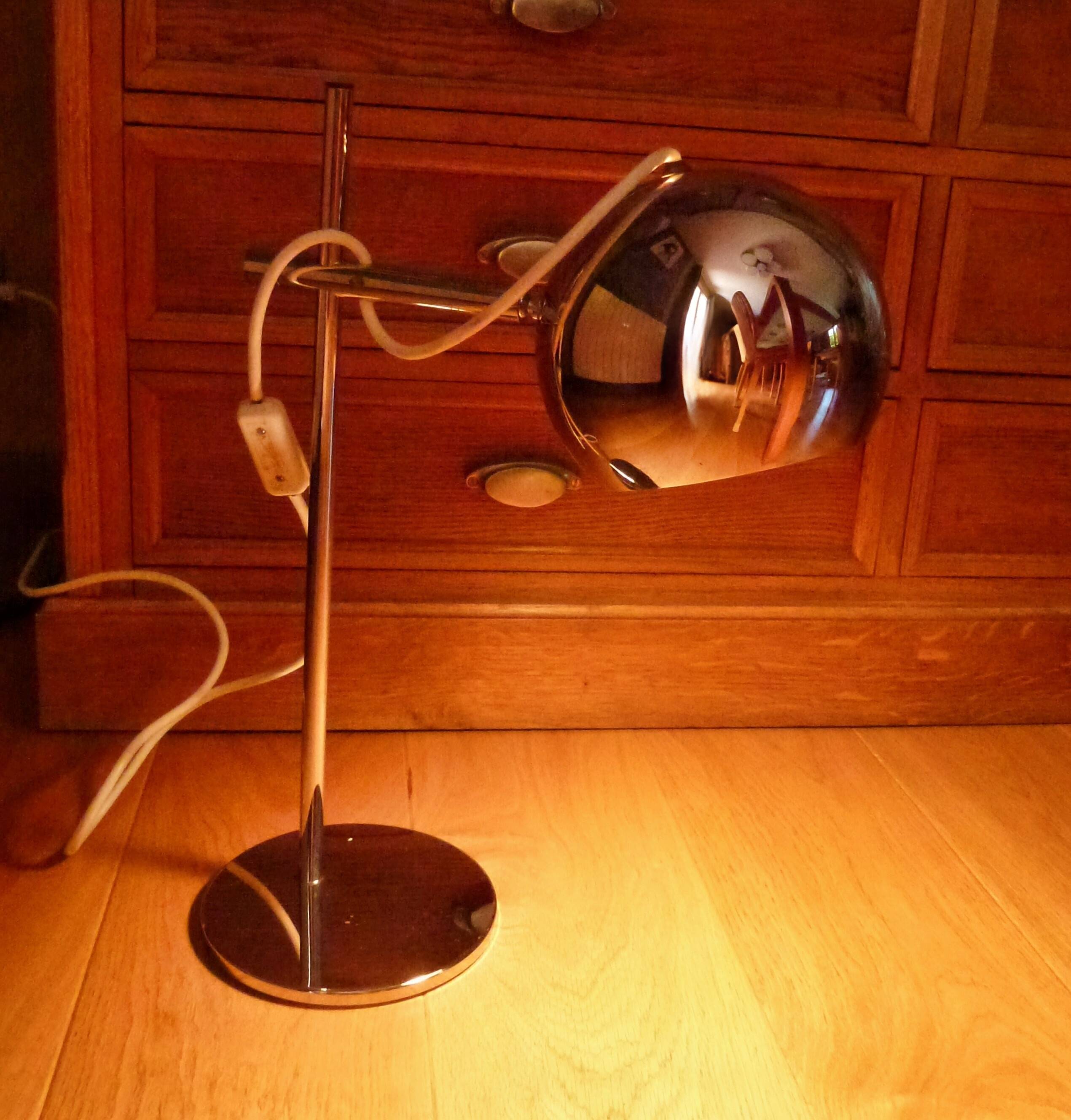 Vintage Space Age / Eyeball desk lamp