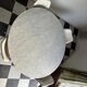 Knoll round table (marble) and 4 vintage chairs - 1970s