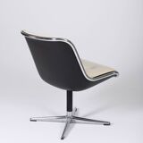 Charles Pollock leather armchair