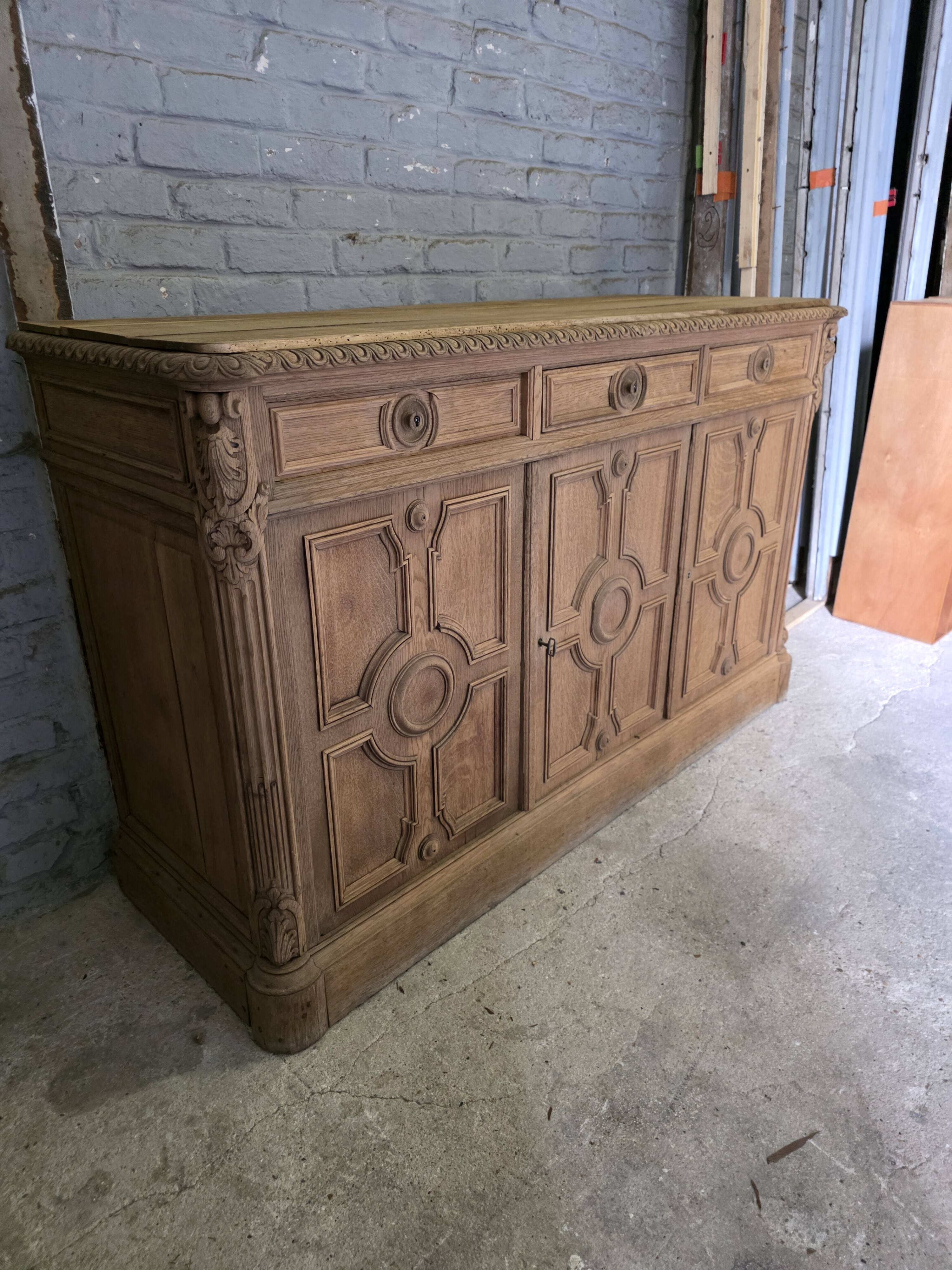 Enfilade en chêne du XIXème