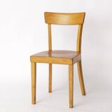 Pair of 1950s Frankfurt Dining Chairs, Germany – Refurbished Beechwood