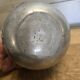 Art deco aluminum vase signed M, Montagne