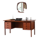 Danish desk from the 1960s by Erik Brouer – solid teak